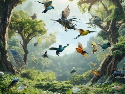 科技与自然的和谐共生，爱鸟护鸟的未来